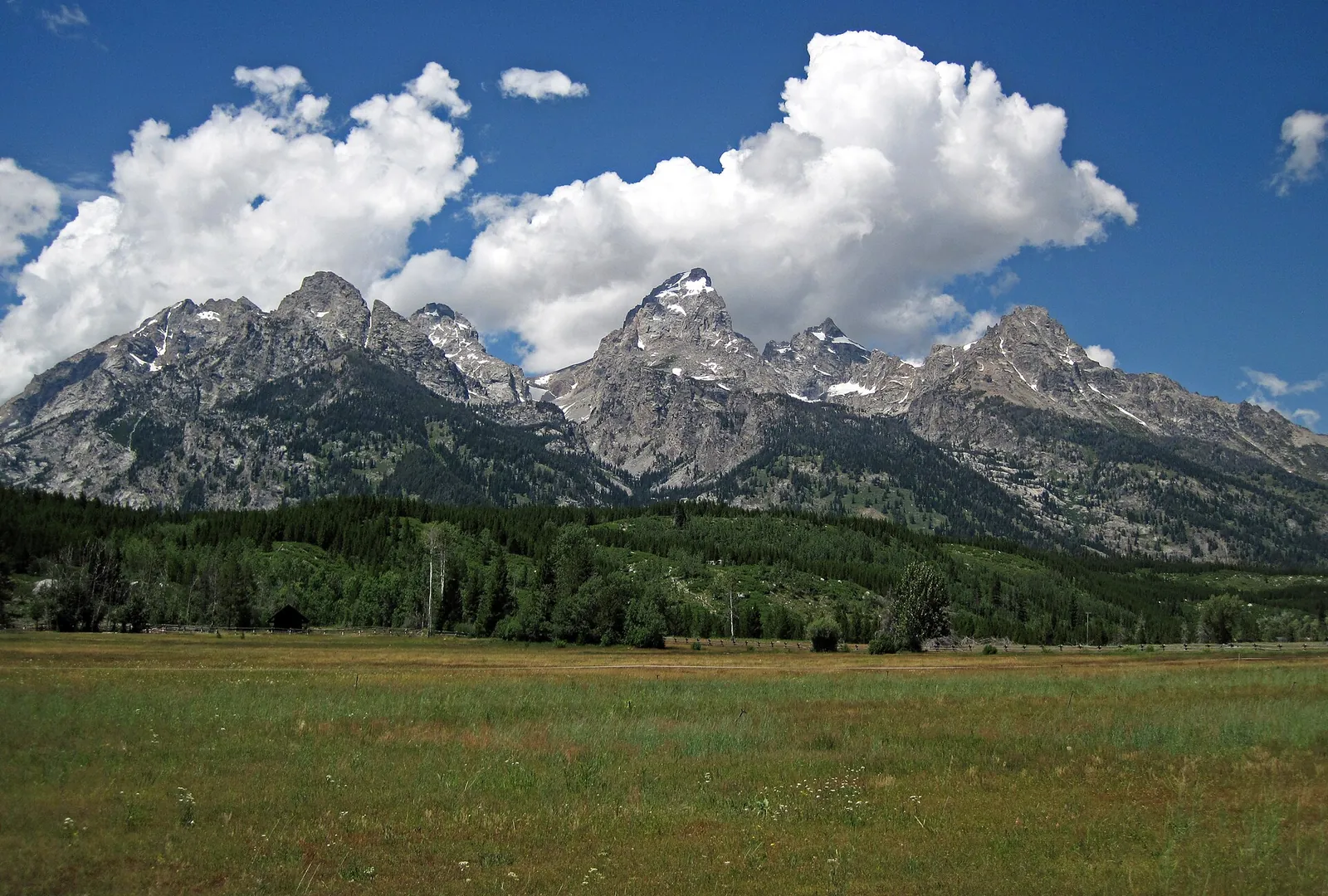 The Teton Range above Jackson Hole, Wyoming, one of the Abercrombie & Kent Residence Club destinations